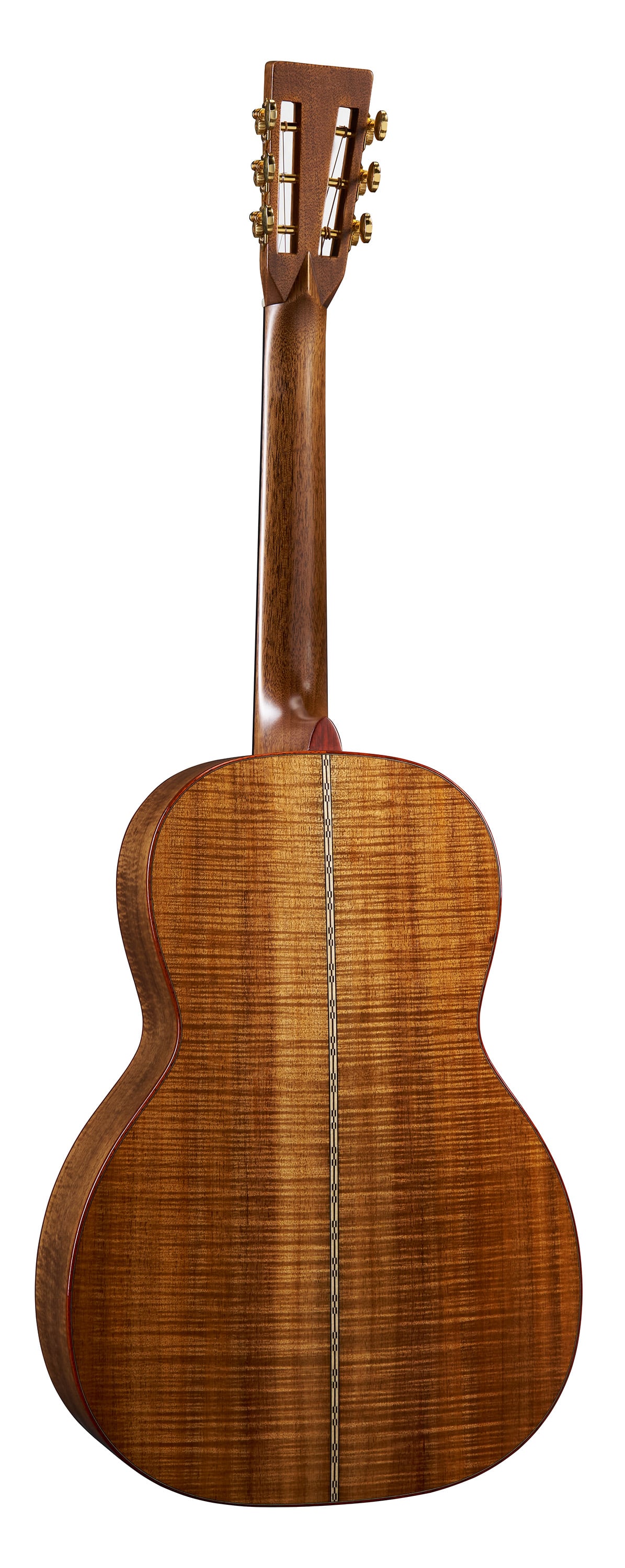 Back of Martin Custom Shop 0012 Tasmanian Blackwood Guitar image number 2